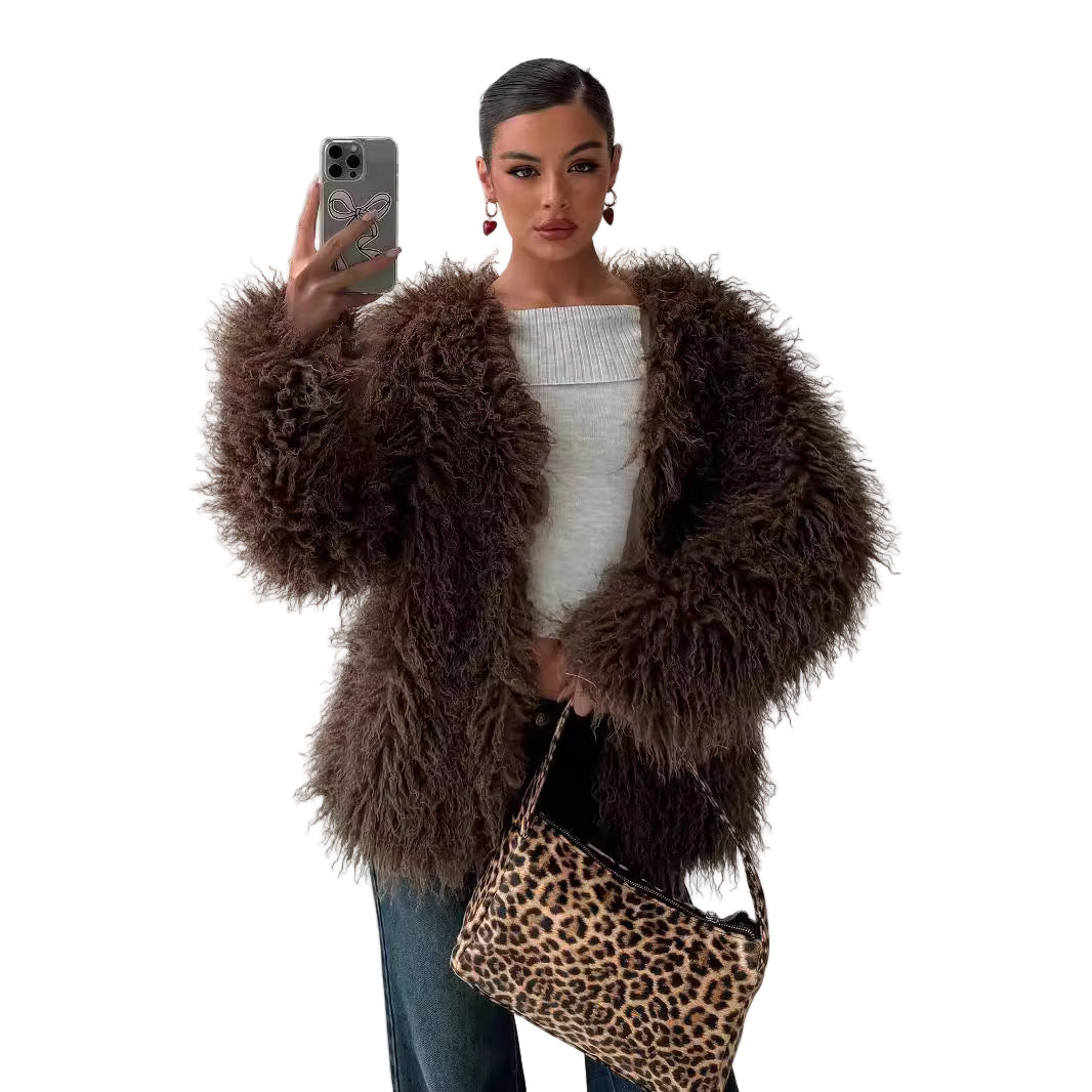 Coat Faux Fur Jacket