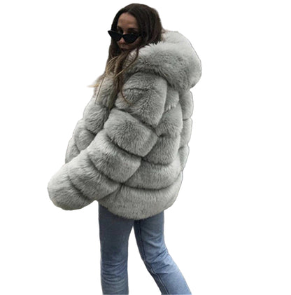 Faux Fur Jacket